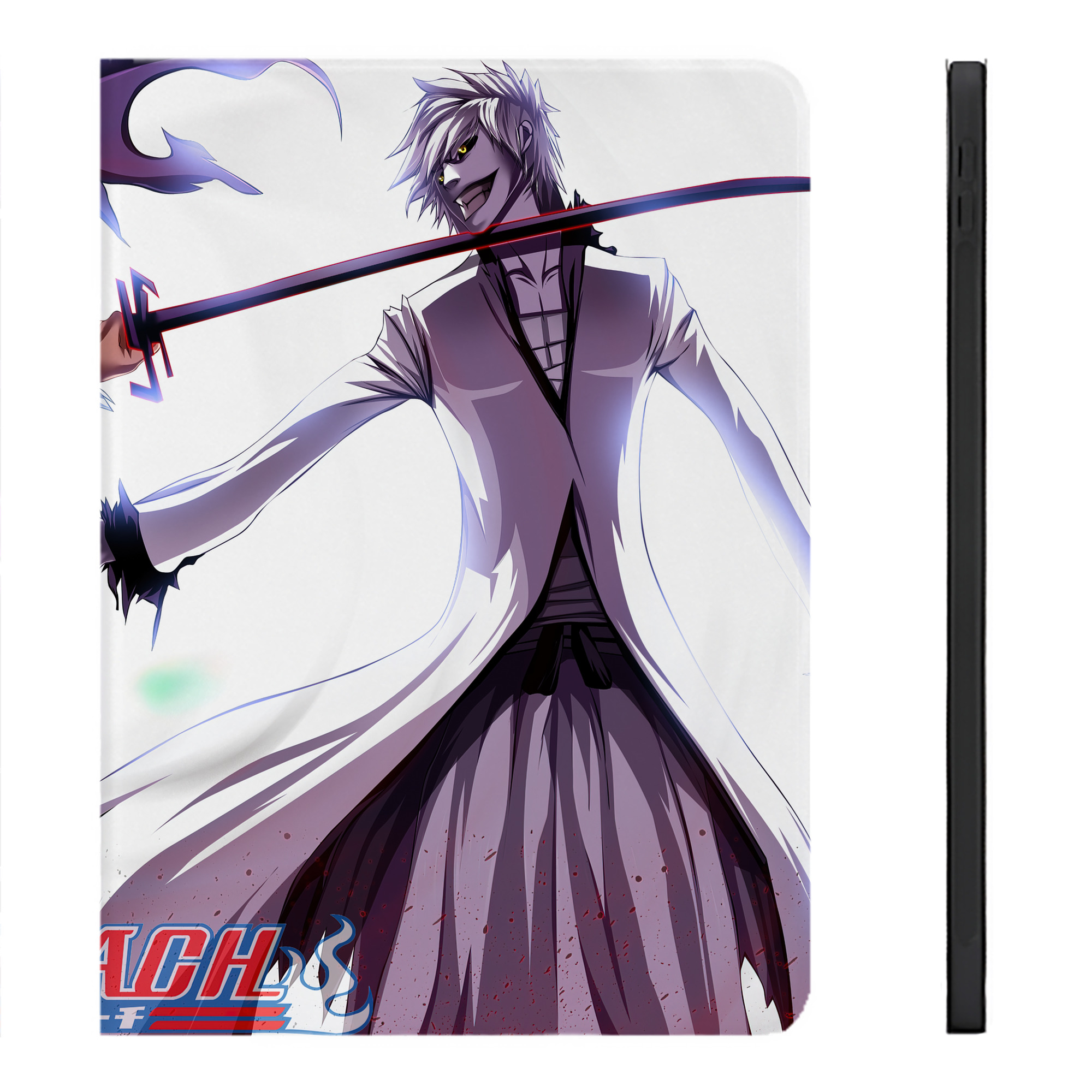 （画像用） ブリーチ BLEACH IPadケース ペンホルダー付き ブックスタイルデザイン